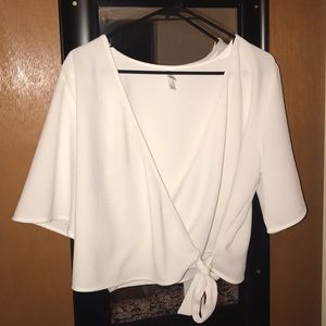 Xhilaration Wrap Blouse